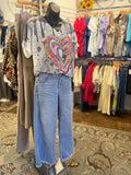 Made in Italy print heart top
