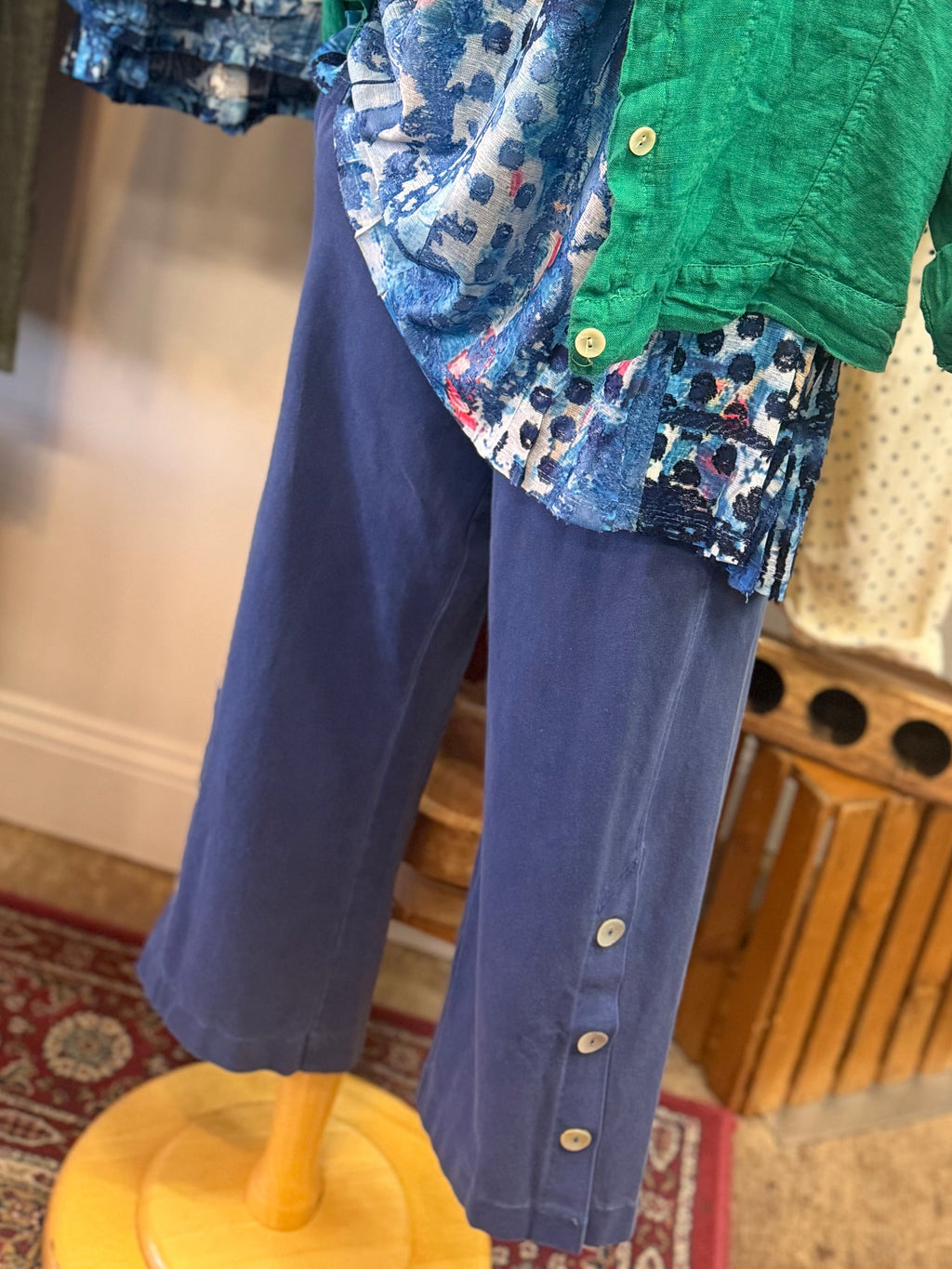 Made in Italy linen jacket denim jacket style
